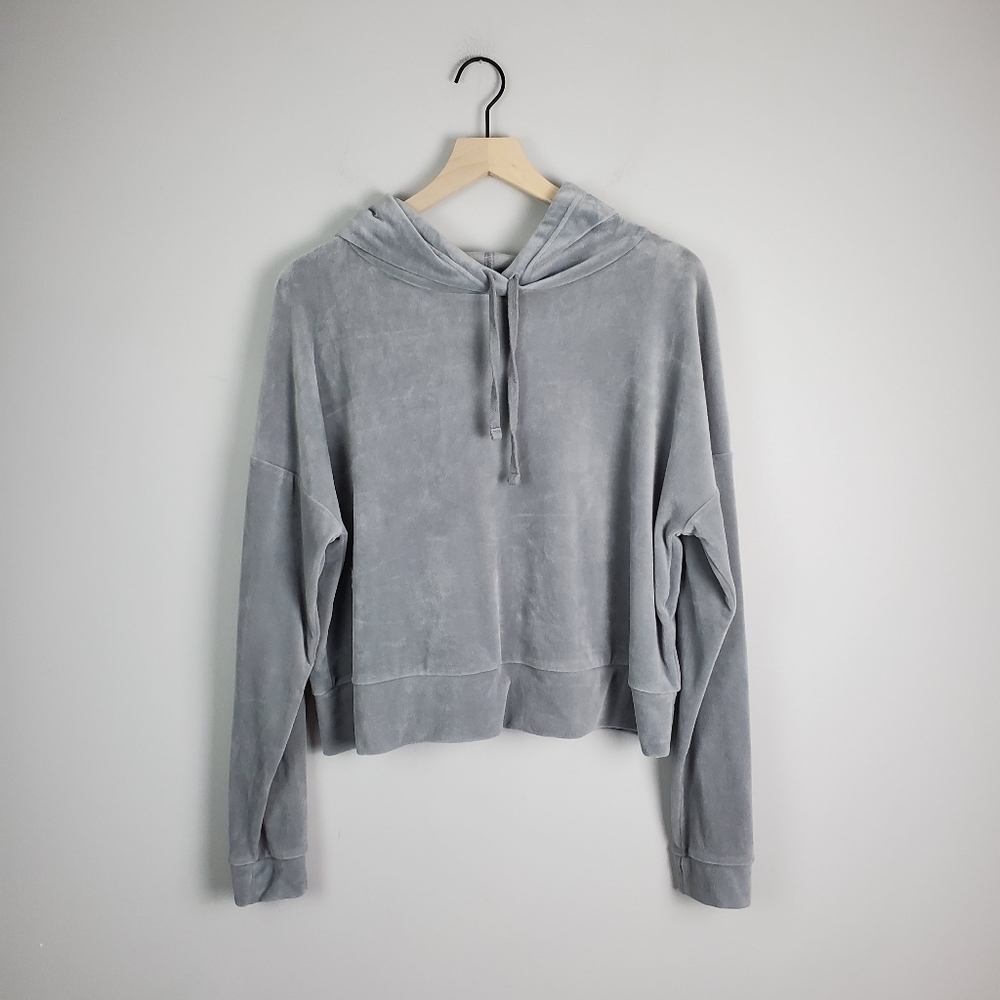 SO Gray Lounge Softest Hoodie XL
